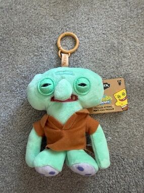 Zuru Fuggler X Nickelodeon SpongeBob: Squidward Plush Keychain